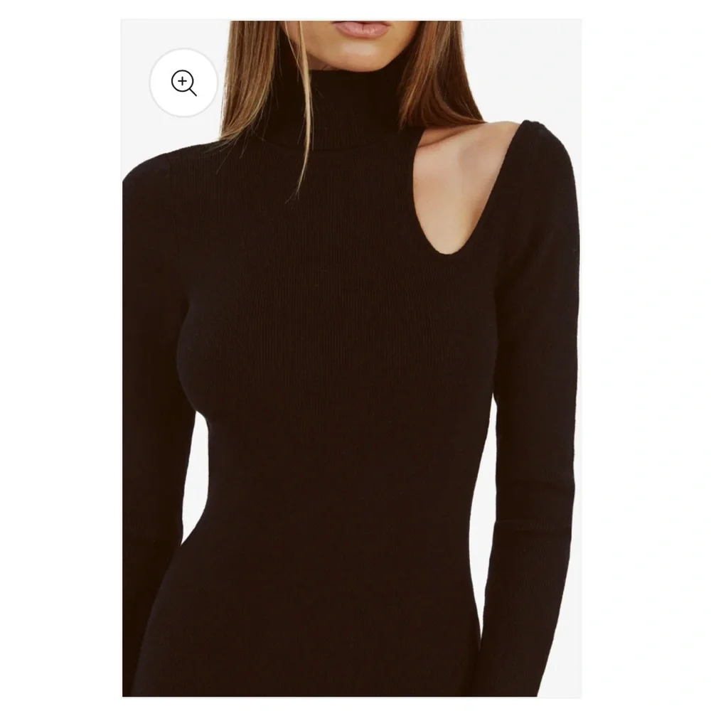 Bardot | Olessa Asymmetrical Sweater Dress - Picture 3 of 5